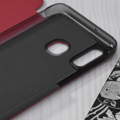 Futrola za Samsung Galaxy A20e A202, Techsuit, eFold, Crvena