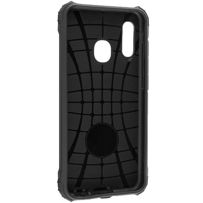 Futrola za Samsung Galaxy A20e A202, Techsuit, Hybrid Armor, Crna