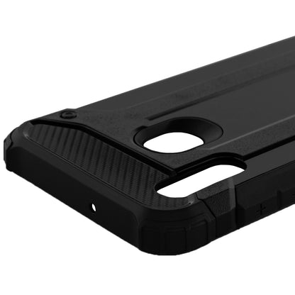 Futrola za Samsung Galaxy A20e A202, Techsuit, Hybrid Armor, Crna