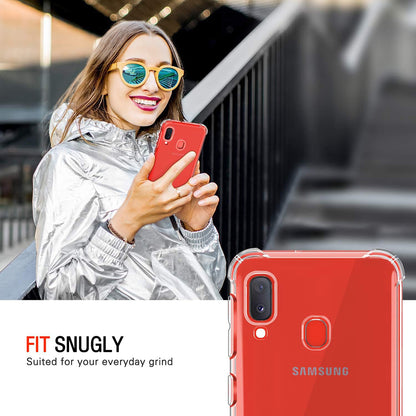 Futrola za Samsung Galaxy A20e A202, Techsuit, Shockproof Clear, Providna