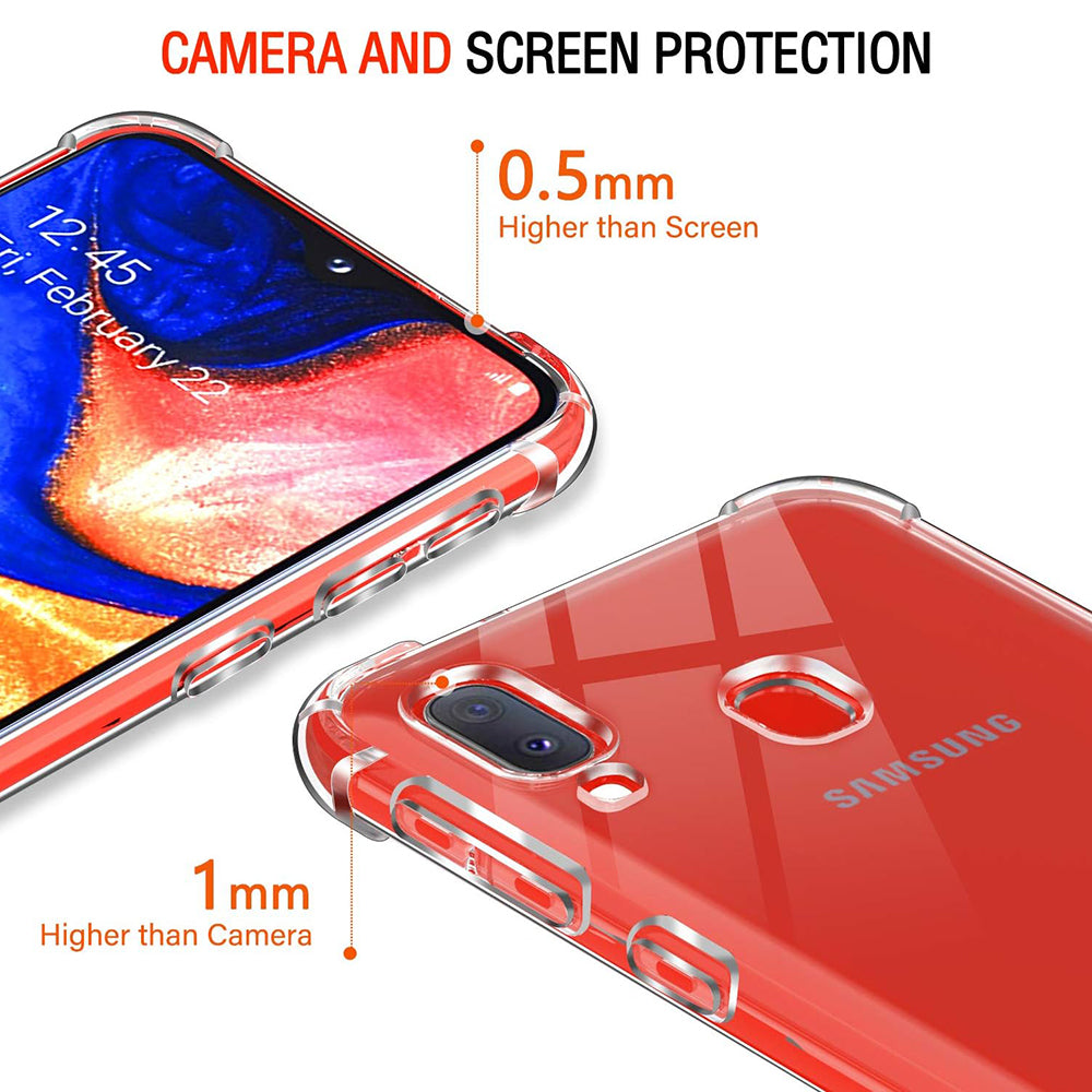 Futrola za Samsung Galaxy A20e A202, Techsuit, Shockproof Clear, Providna