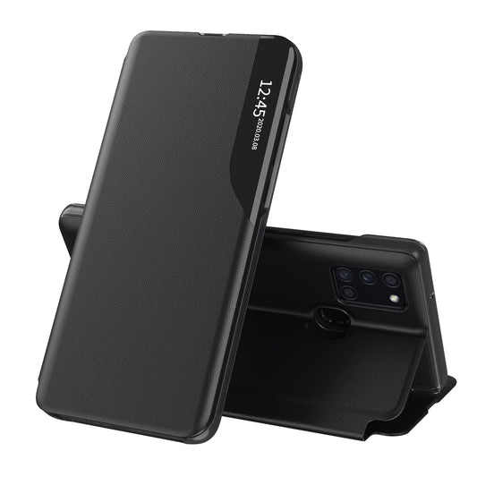 Futrola za Samsung Galaxy A21s A217, Techsuit, eFold, Crna