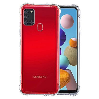 Futrola za Samsung Galaxy A21s A217, Techsuit, Shockproof Clear, Providna