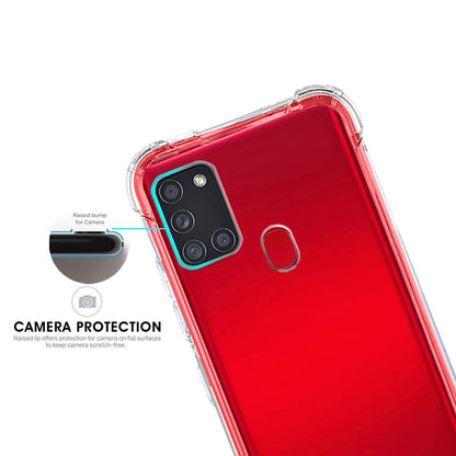 Futrola za Samsung Galaxy A21s A217, Techsuit, Shockproof Clear, Providna