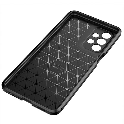 Futrola za Samsung Galaxy A23 5G A236 / A23 A235, Techsuit, CarbonFiber, Crna