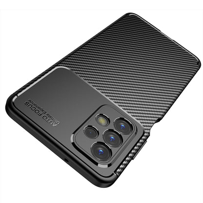Futrola za Samsung Galaxy A23 5G A236 / A23 A235, Techsuit, CarbonFiber, Crna