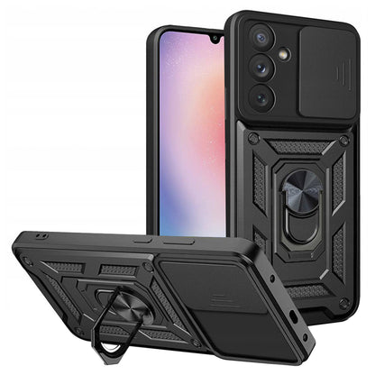 Futrola za Samsung Galaxy A24 4G A245, Techsuit, CamShield, Crna