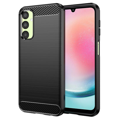 Futrola za Samsung Galaxy A24 4G A245, Techsuit, Karbon, Crna