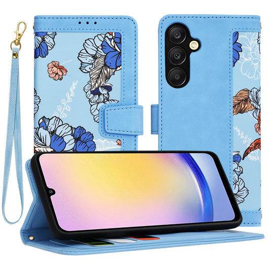 Futrola za Samsung Galaxy A25 A256, Techsuit, FlipCraft, Plava