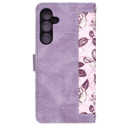 Futrola za Samsung Galaxy A25 A256, Techsuit, FlipCraft, Ljubičasta