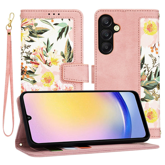 Futrola za Samsung Galaxy A25 A256, Techsuit, FlipCraft, Roze