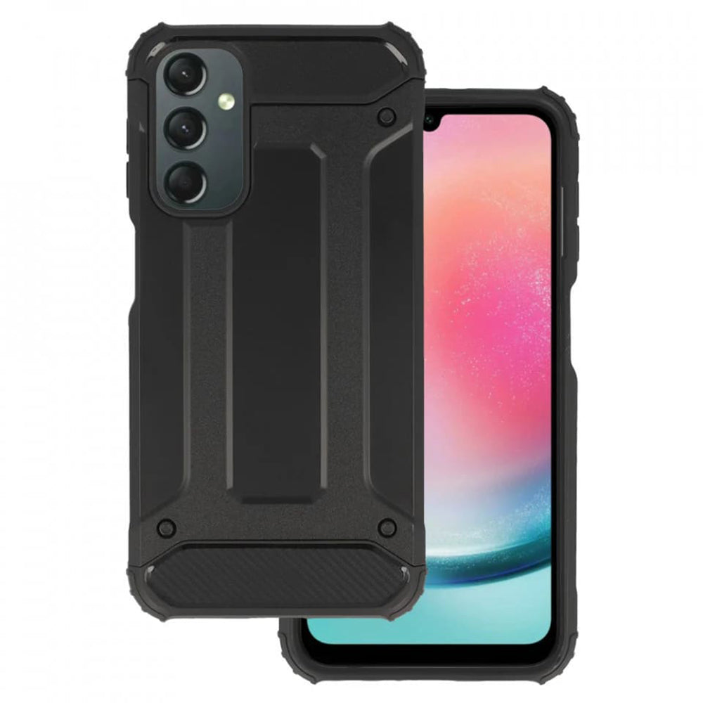 Futrola za Samsung Galaxy A25 A256, Techsuit, Hybrid Armor, Crna