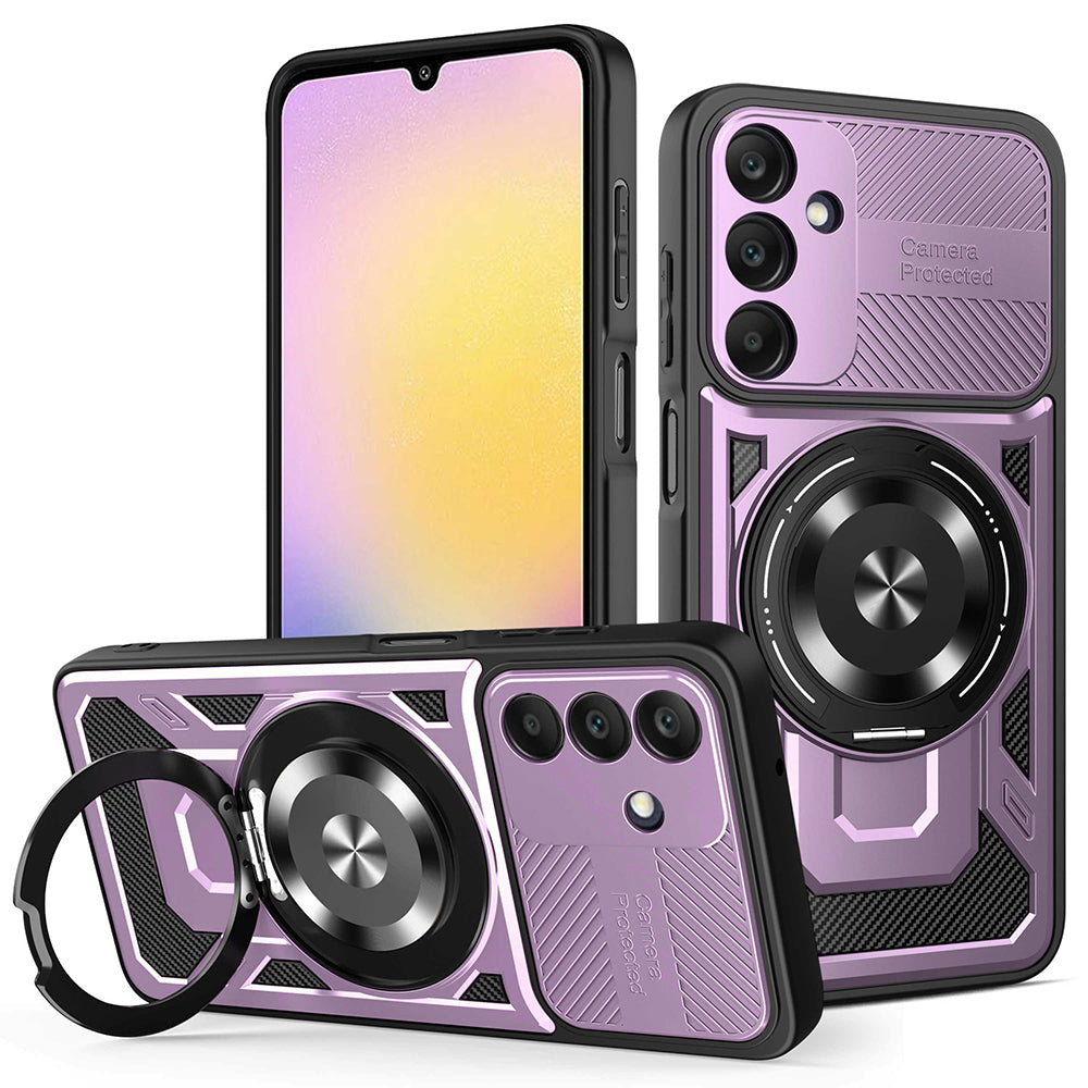 Futrola za Samsung Galaxy A25 A256, Techsuit, RuggedCam, Ljubičasta
