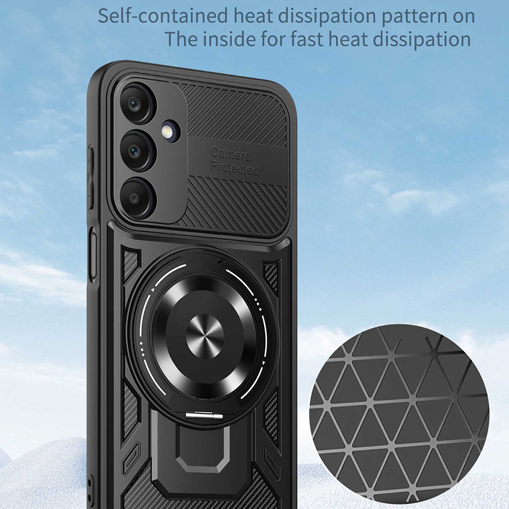 Futrola za Samsung Galaxy A25 A256, Techsuit, RuggedCam, Ljubičasta