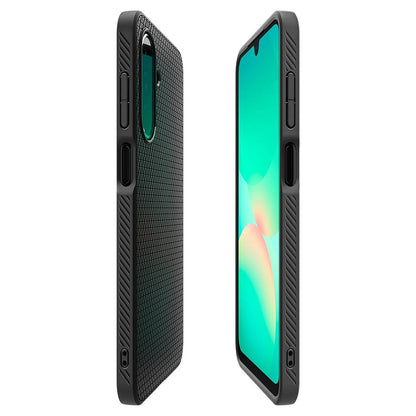 Futrola za Samsung Galaxy A26 A266, Spigen, Liquid Air, Mat Crna ACS09290
