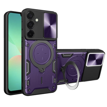Futrola za Samsung Galaxy A26 A266, Techsuit, CamGuard Pro, Ljubičasta