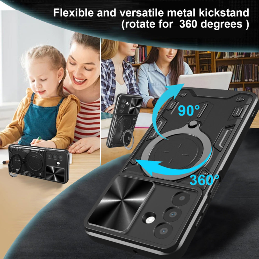 Futrola za Samsung Galaxy A26 A266, Techsuit, CamGuard Pro, Ljubičasta