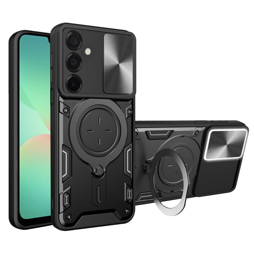 Futrola za Samsung Galaxy A26 A266, Techsuit, CamGuard Pro, Crna