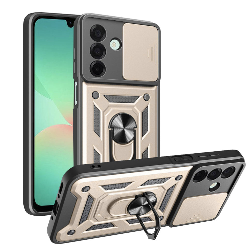 Futrola za Samsung Galaxy A26 A266, Techsuit, CamShield, Zlatna