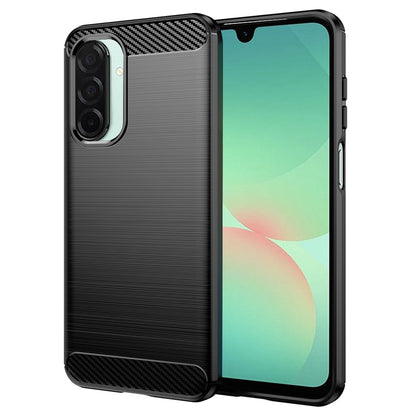 Futrola za Samsung Galaxy A26 A266, Techsuit, Karbon, Crna