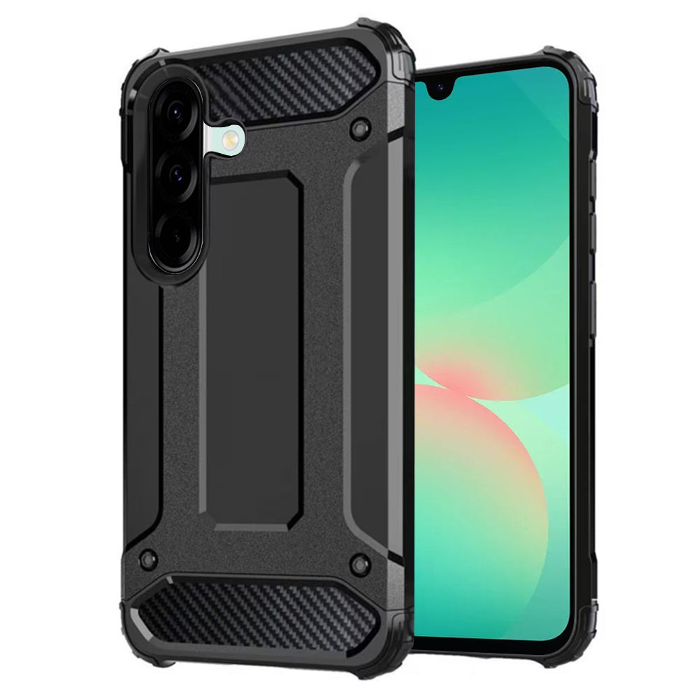 Futrola za Samsung Galaxy A26 A266, Techsuit, Hybrid Armor, Crna