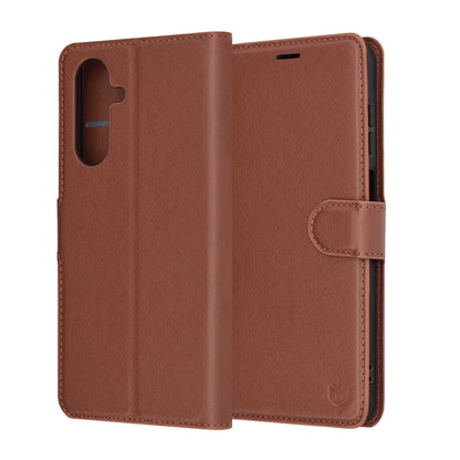 Futrola za Samsung Galaxy A26 A266, Techsuit, Leather Folio, Braon