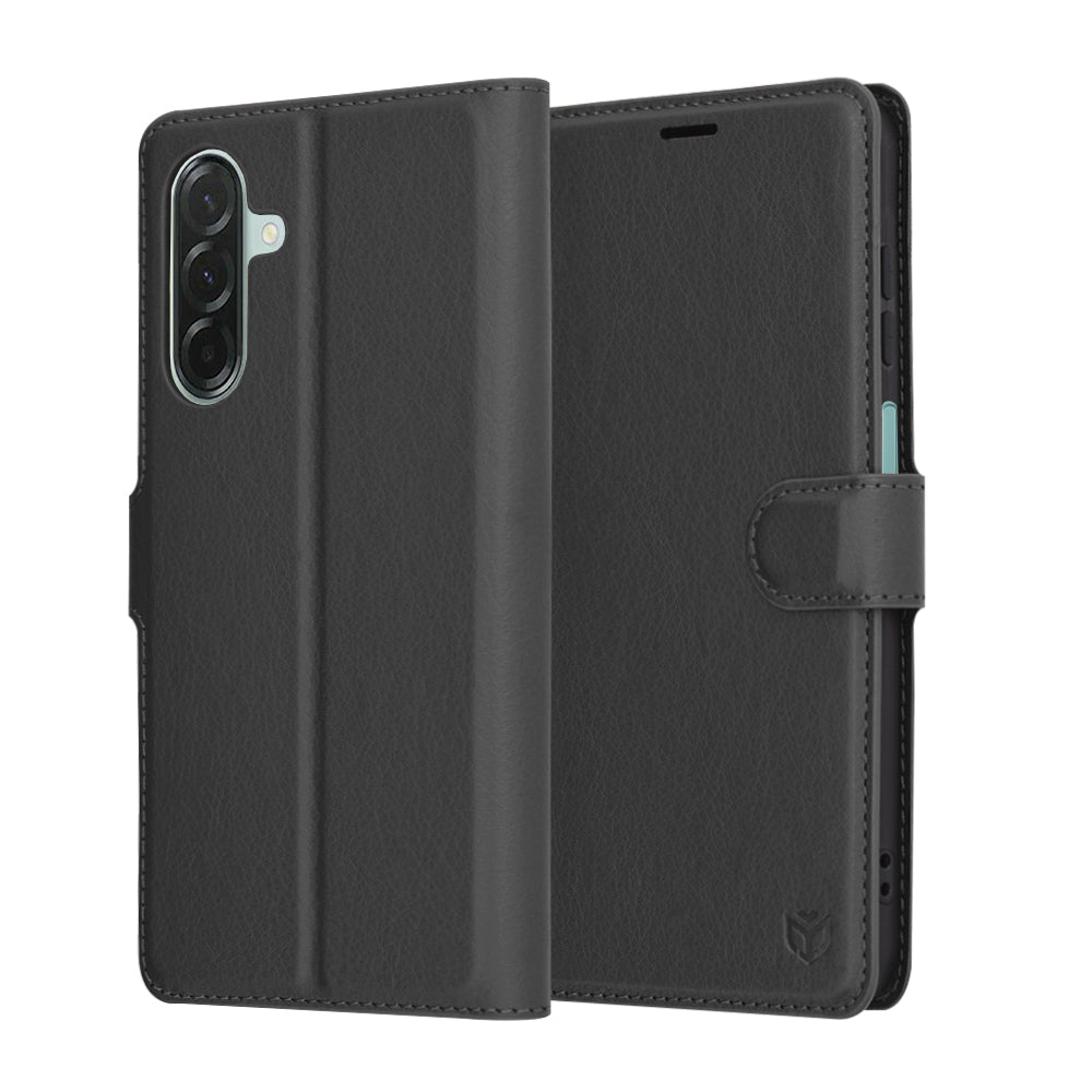 Futrola za Samsung Galaxy A26 A266, Techsuit, Leather Folio, Crna