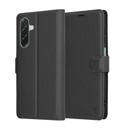 Futrola za Samsung Galaxy A26 A266, Techsuit, Leather Folio, Crna