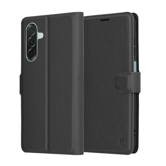 Futrola za Samsung Galaxy A26 A266, Techsuit, Leather Folio, Crna
