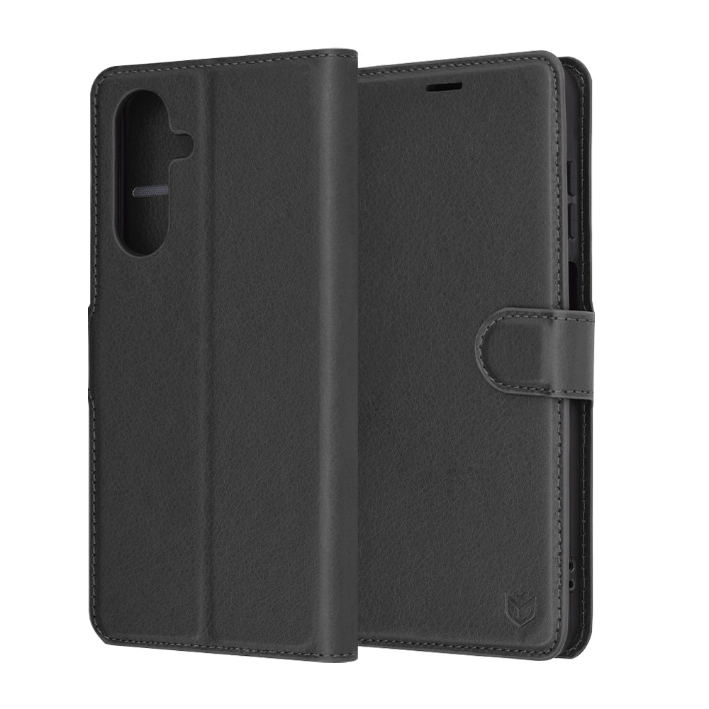 Futrola za Samsung Galaxy A26 A266, Techsuit, Leather Folio, Crna