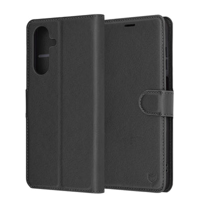 Futrola za Samsung Galaxy A26 A266, Techsuit, Leather Folio, Crna