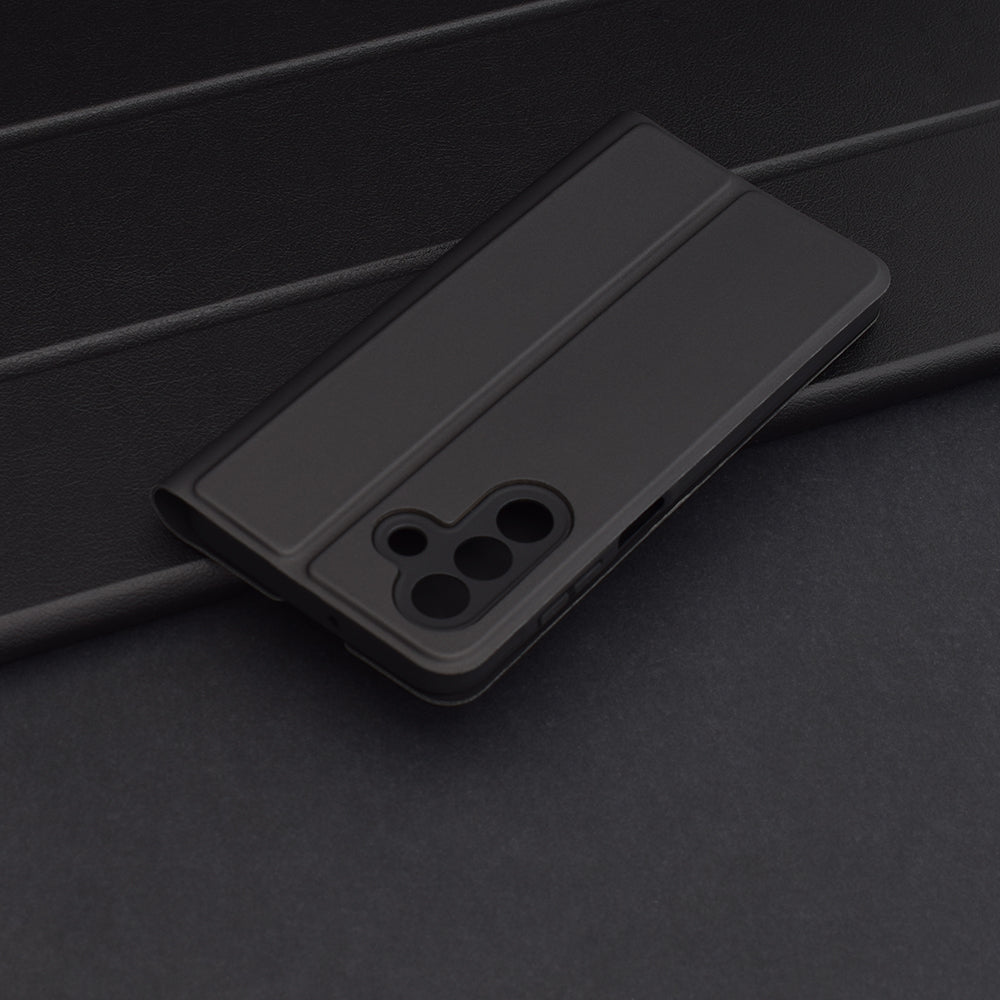 Futrola za Samsung Galaxy A26 A266, Techsuit, Magskin Book, Crna