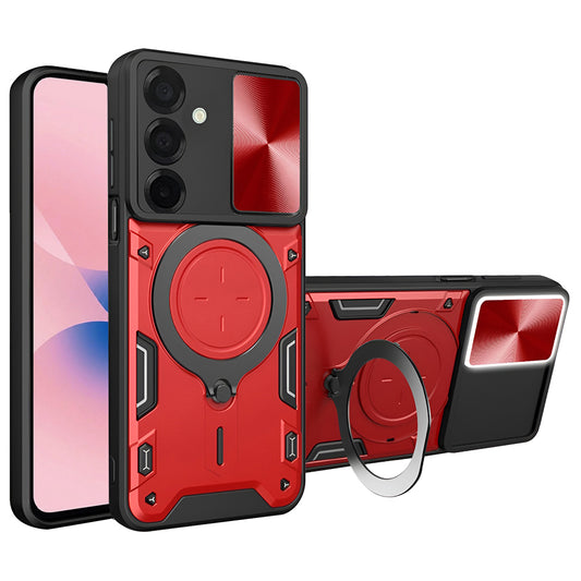 Futrola za Samsung Galaxy A27 5G, Techsuit, CamGuard Pro, Crvena