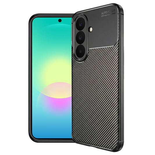 Futrola za Samsung Galaxy A27 5G, Techsuit, CarbonFiber, Crna