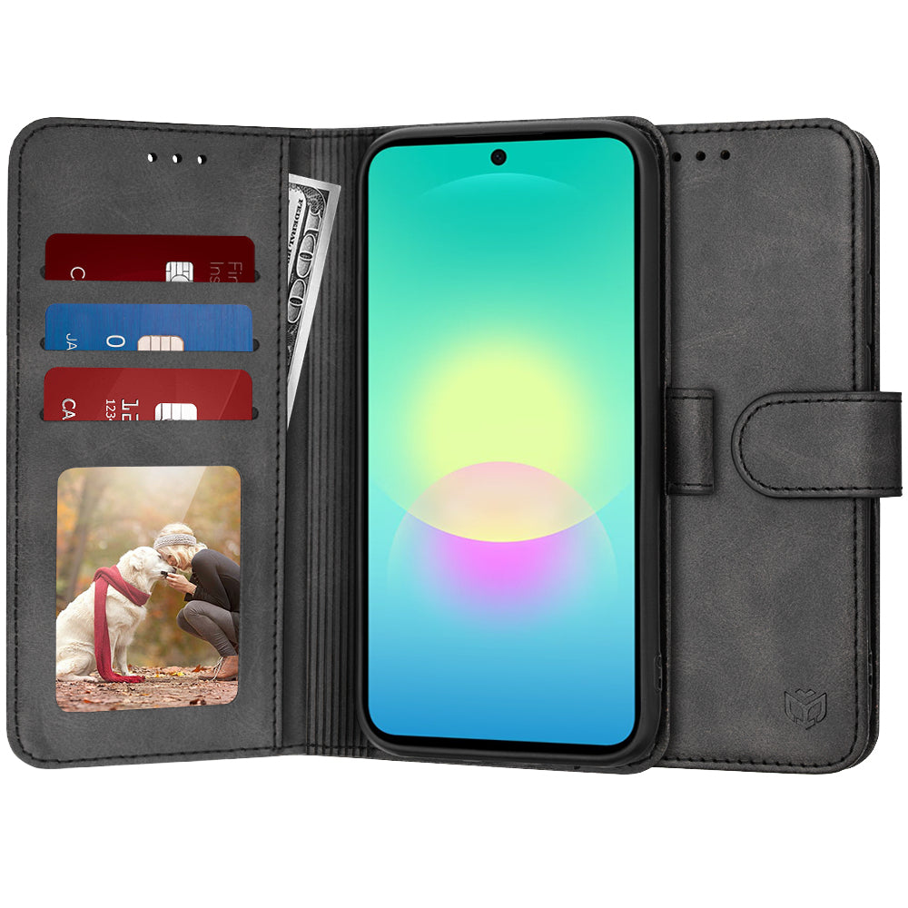Futrola za Samsung Galaxy A27 5G, Techsuit, Diary Book, Crna