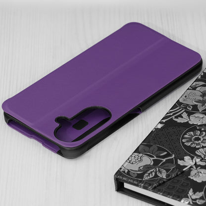 Futrola za Samsung Galaxy A27 5G, Techsuit, eFold New Model, Ljubičasta