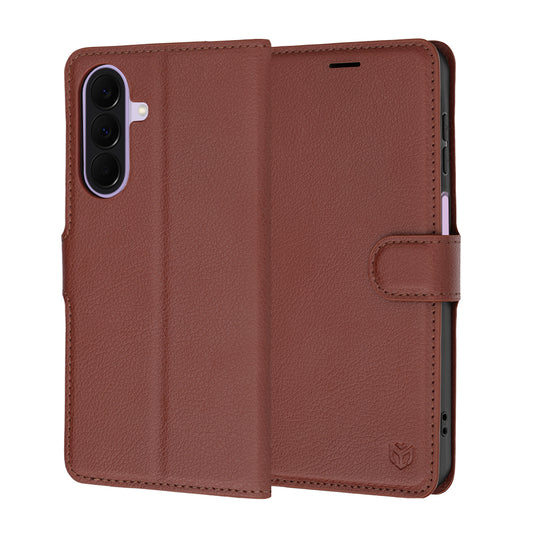 Futrola za Samsung Galaxy A27 5G, Techsuit, Leather Folio, Braon