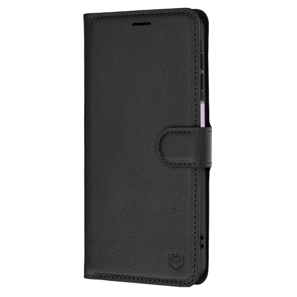 Futrola za Samsung Galaxy A27 5G, Techsuit, Leather Folio, Crna