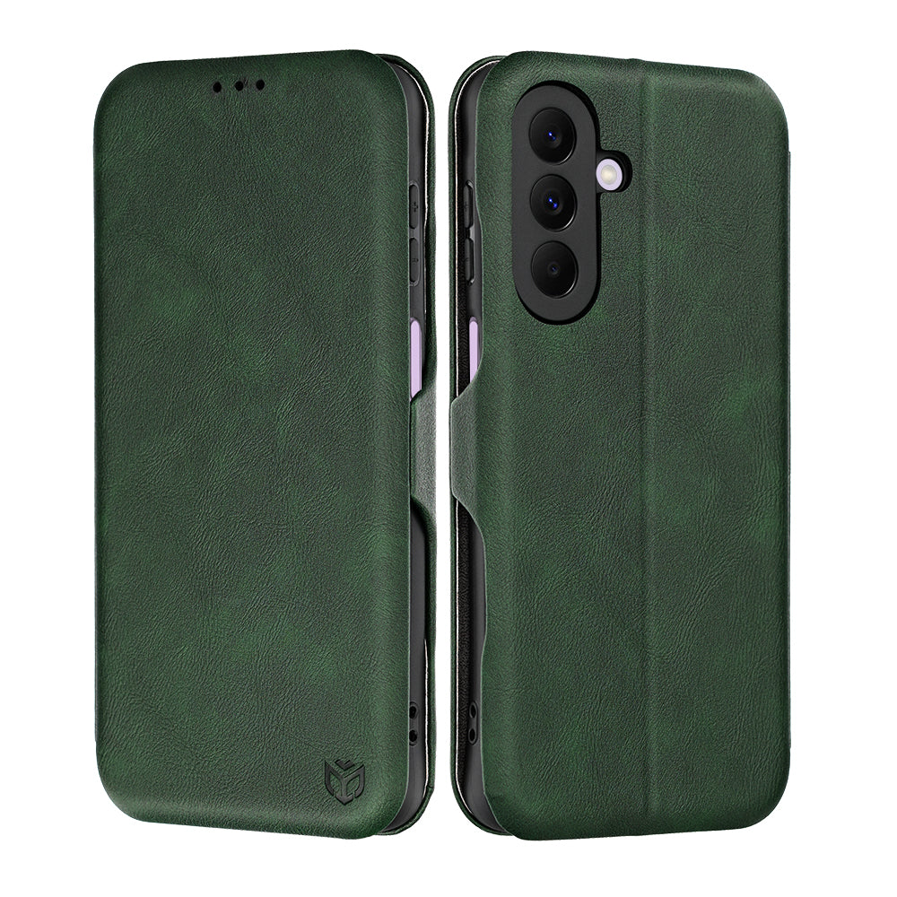 Futrola za Samsung Galaxy A27 5G, Techsuit, Safe Wallet Plus, Zelena