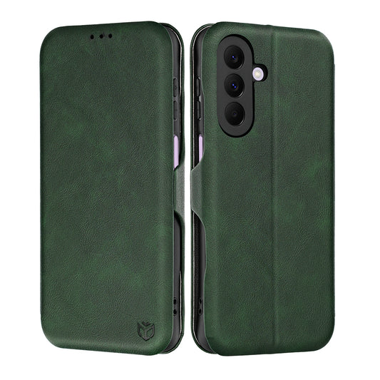 Futrola za Samsung Galaxy A27 5G, Techsuit, Safe Wallet Plus, Zelena