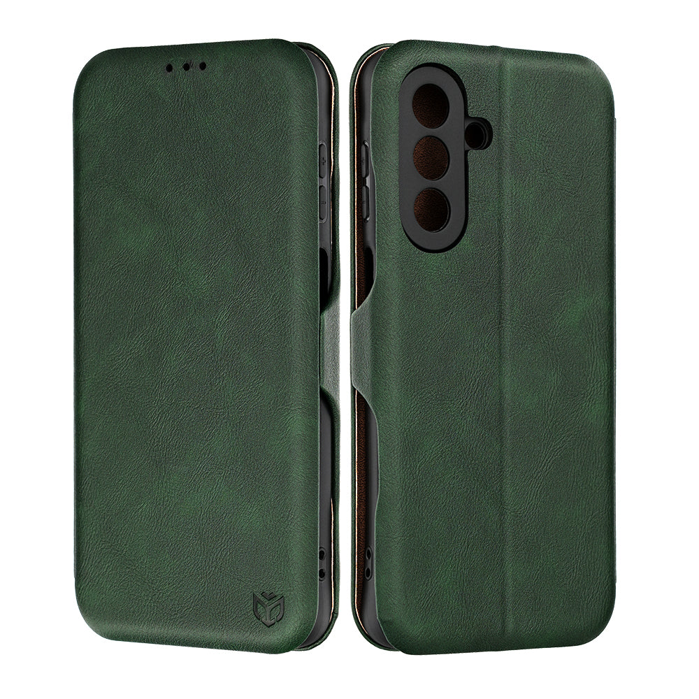 Futrola za Samsung Galaxy A27 5G, Techsuit, Safe Wallet Plus, Zelena