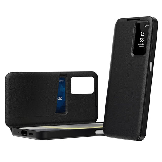 Futrola za Samsung Galaxy A27 5G, Techsuit, SmartView, Crna