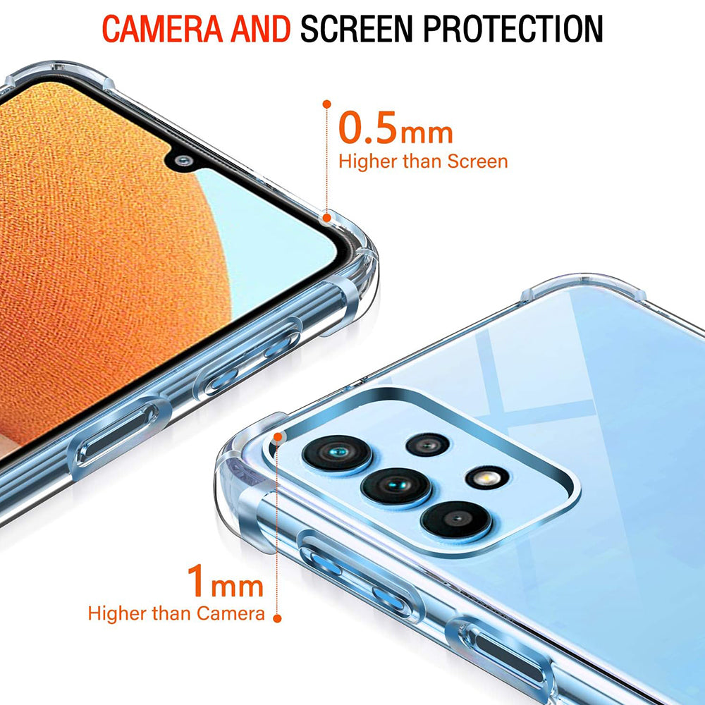 Futrola za Samsung Galaxy A32 A325, Techsuit, Shockproof Clear, Providna