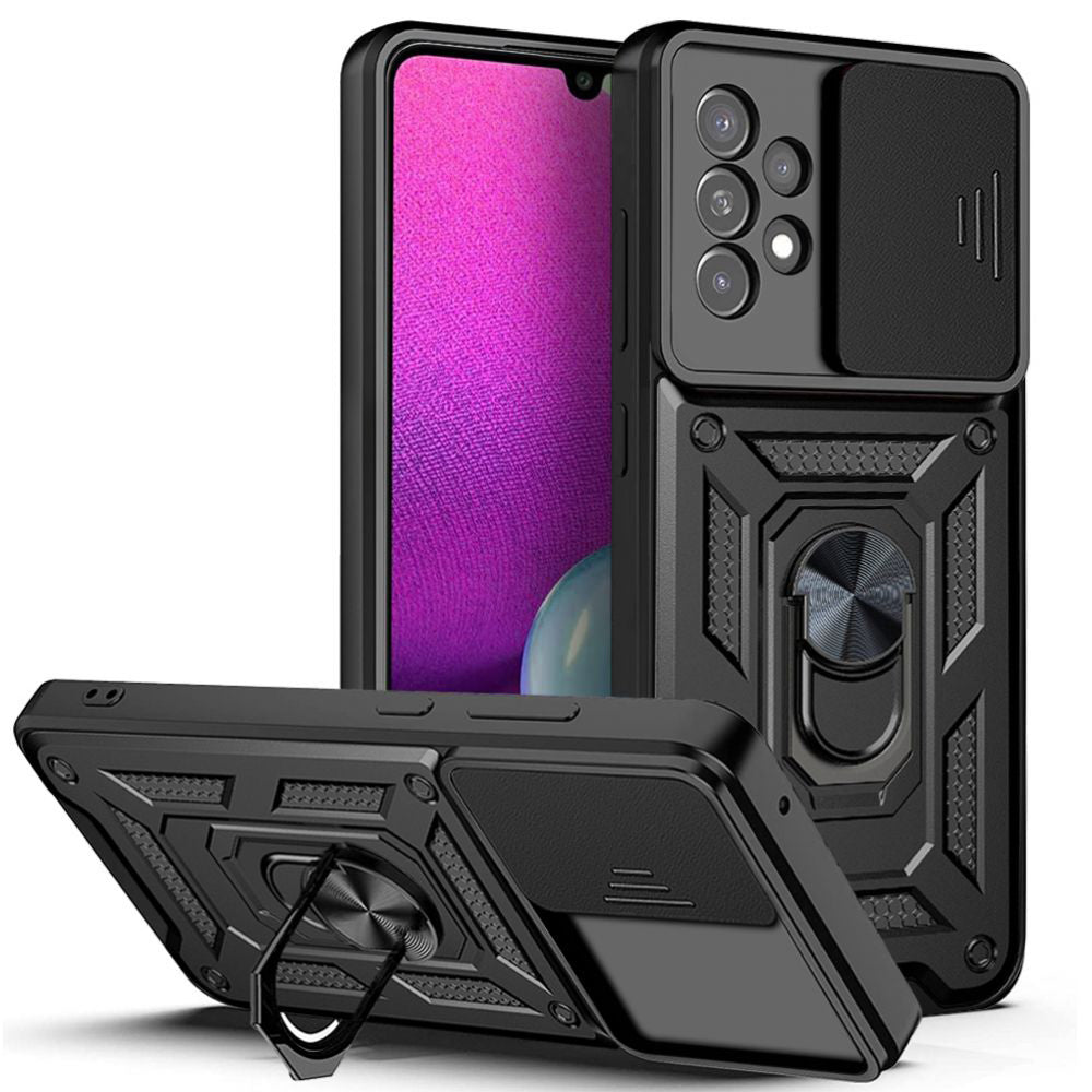 Futrola za Samsung Galaxy A33 5G A336, Techsuit, CamShield, Crna