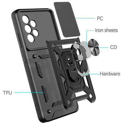 Futrola za Samsung Galaxy A33 5G A336, Techsuit, CamShield, Crna