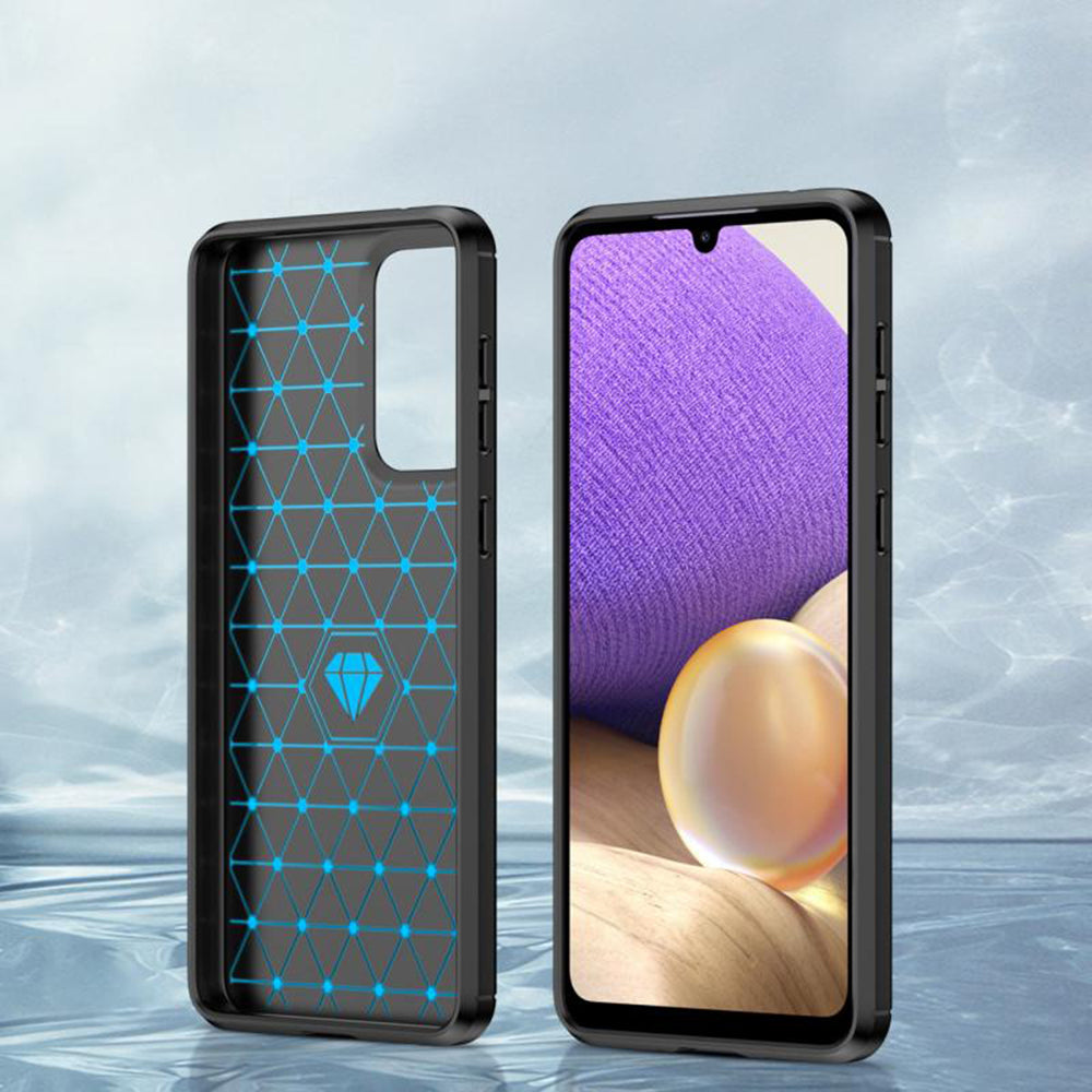 Futrola za Samsung Galaxy A33 5G A336, Techsuit, Karbon, Crna
