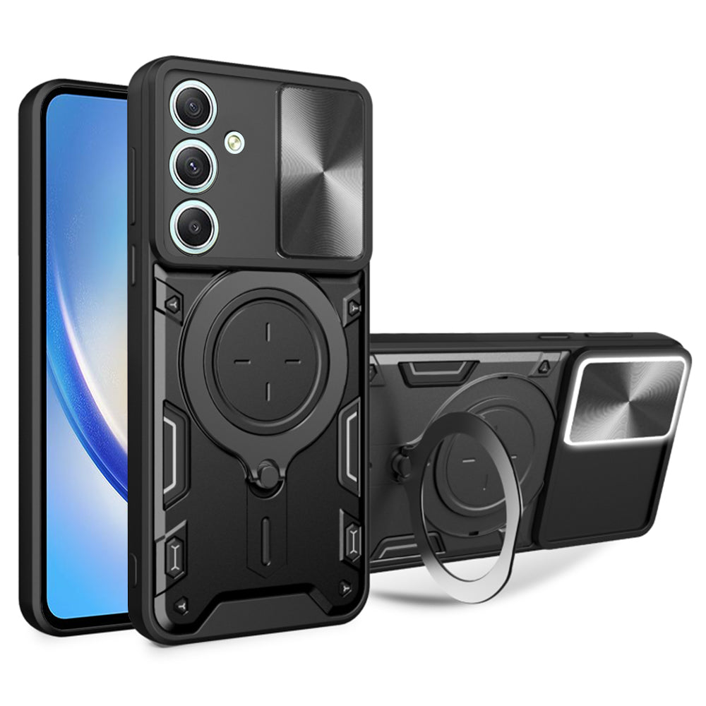 Futrola za Samsung Galaxy A34 A346, Techsuit, CamGuard Pro, Crna