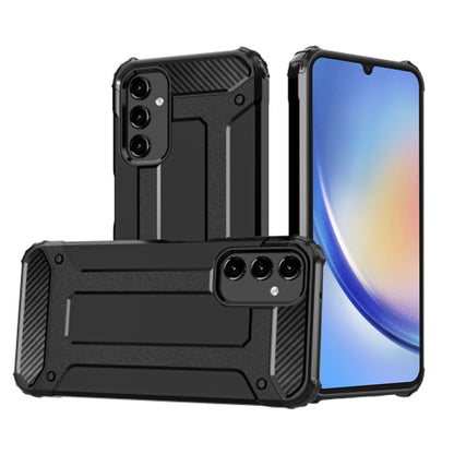 Futrola za Samsung Galaxy A34 A346, Techsuit, Hybrid Armor, Crna