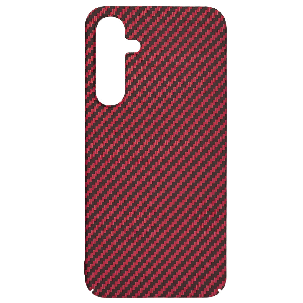 Futrola za Samsung Galaxy A35 5G A356, Techsuit, Carbonite FiberShell, Crvena