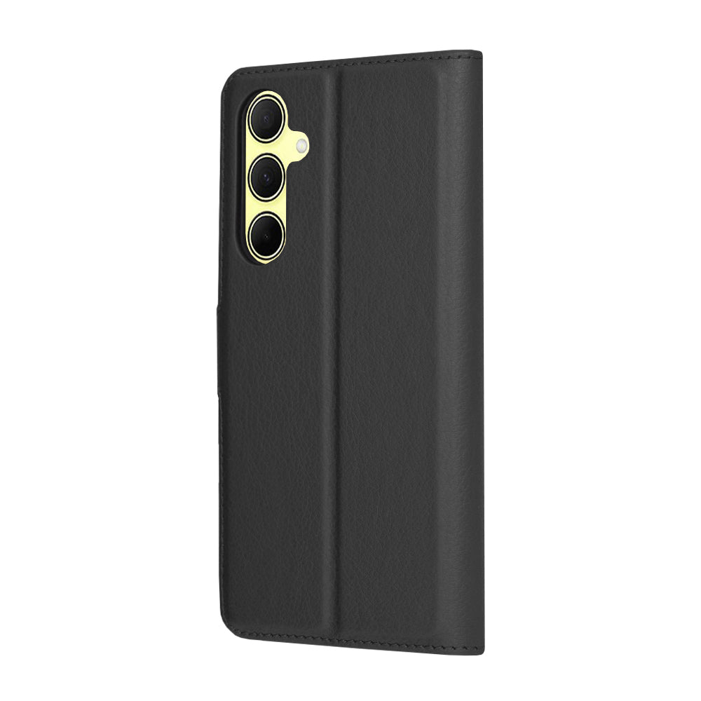 Futrola za Samsung Galaxy A35 5G A356, Techsuit, Leather Folio, Crna